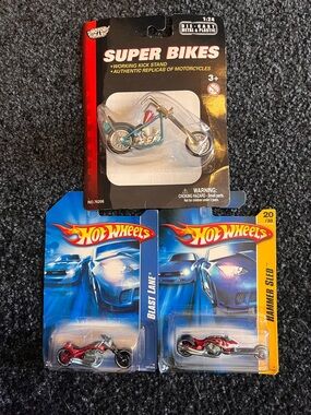 Hot Wheels- Motorcycle Bundle